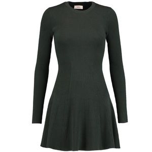 A.L.C Miriam rib knit mini dress sweater dress